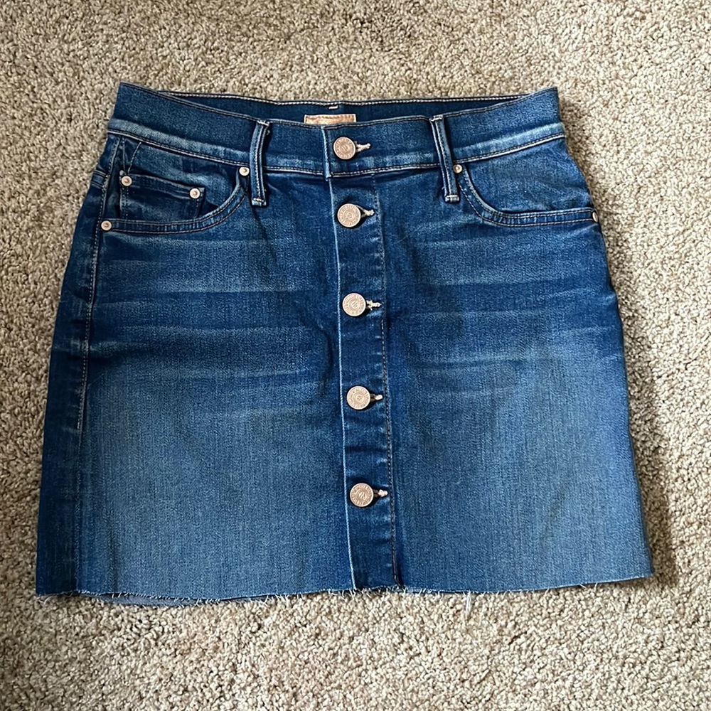 MOTHER Denim Skirt